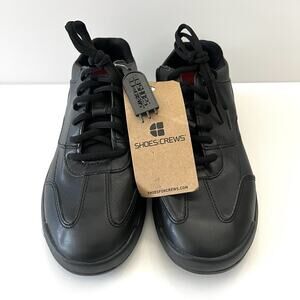 NWOB Shoes For Crews Liberty Water Slip-Resistant Sneaker Women 6.5 Black 37255